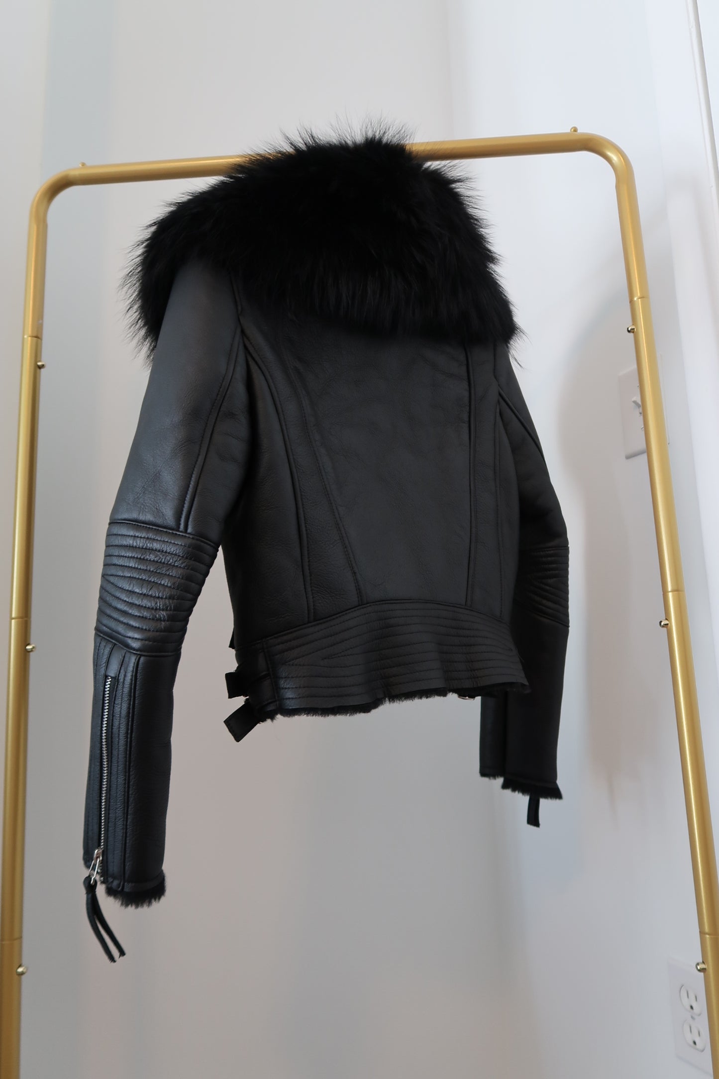Leather Motorcycle Jacket - Sale