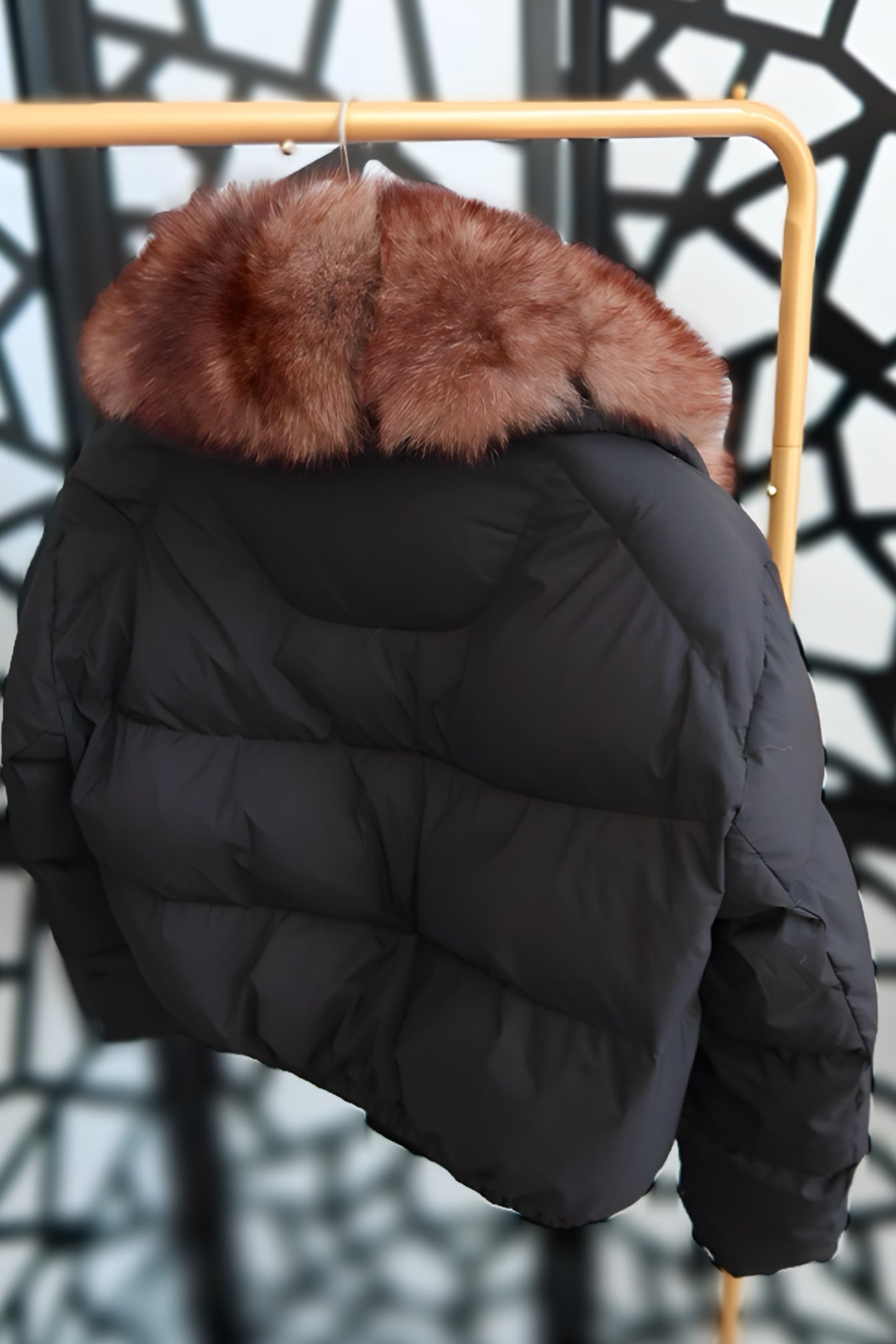 "Ruby" Short Puffer -W25
