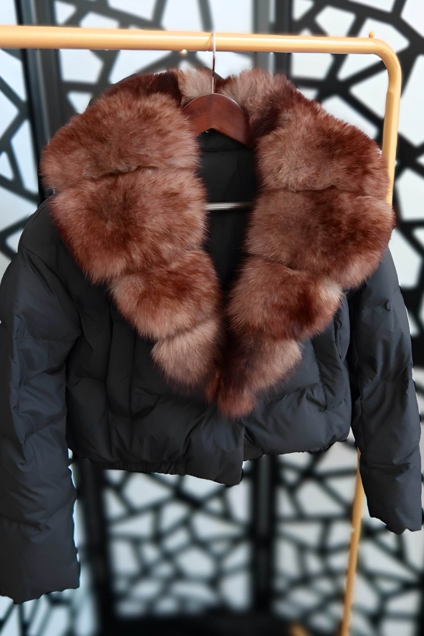 "Ruby" Short Puffer -W25