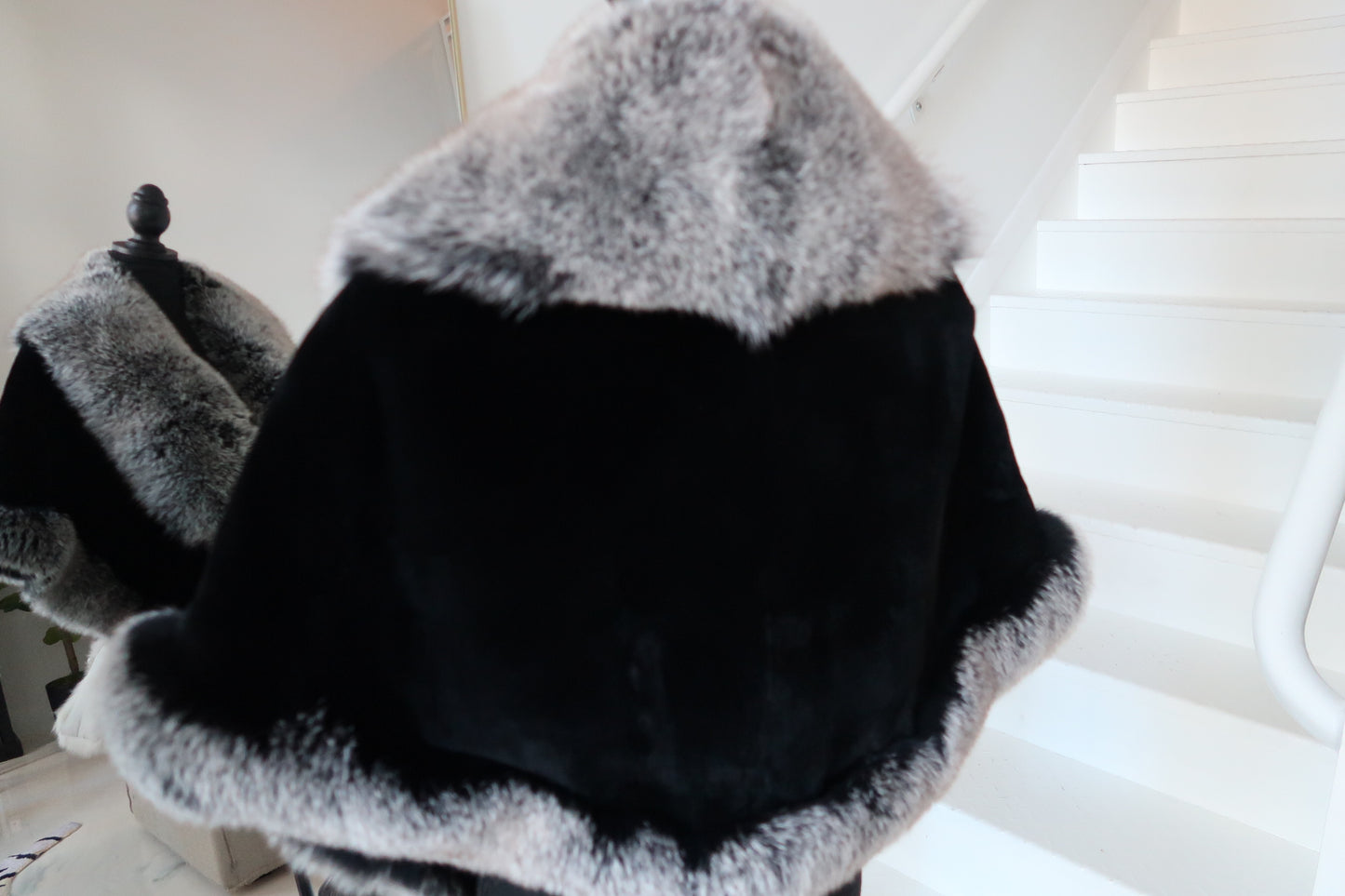 Oversized Fur wrap -W25
