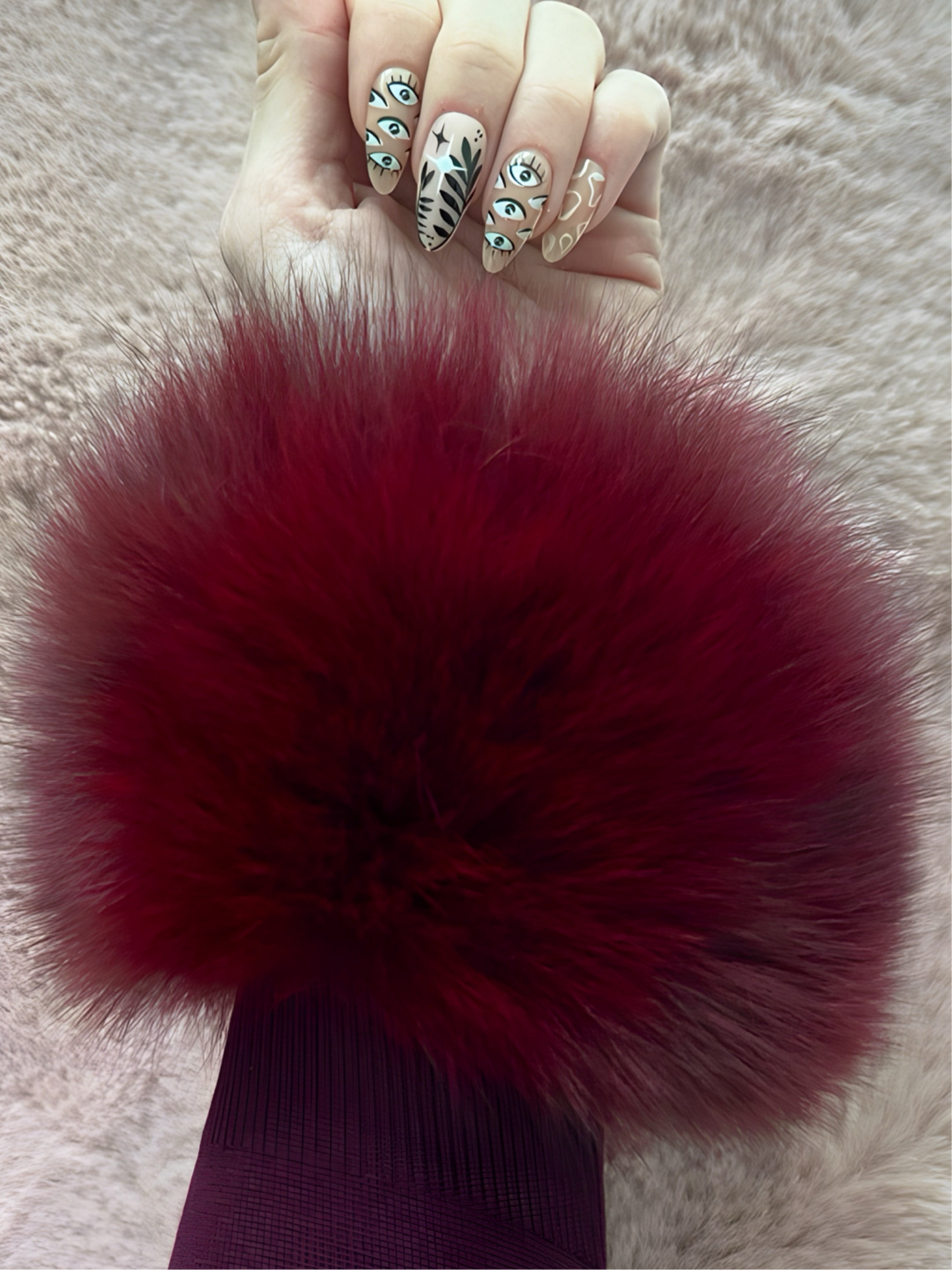 Fur cuffs