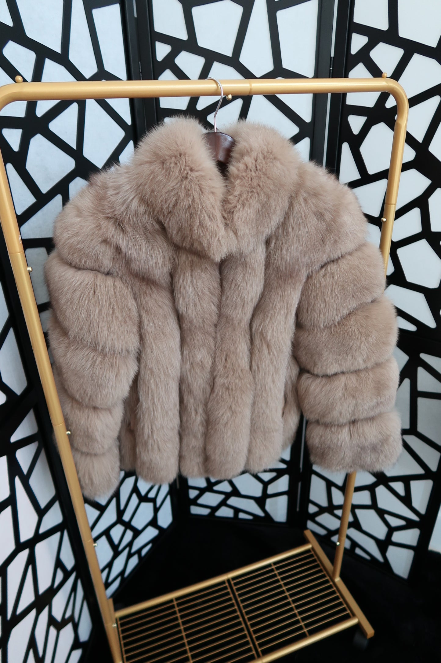 “Zurich” Fox Fur Coat