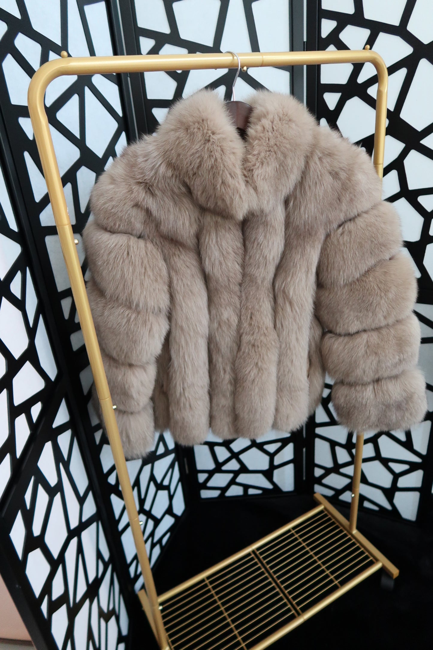 “Zurich” Fox Fur Coat