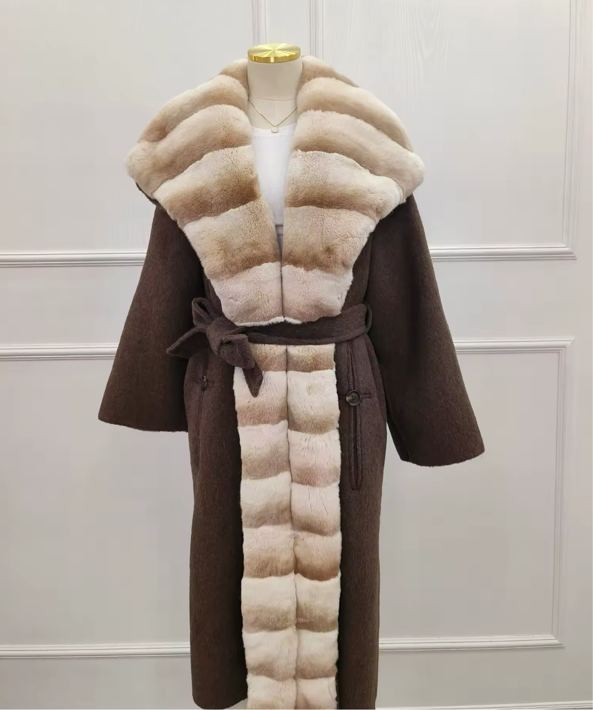 “Cleopatra” Wrap Coat