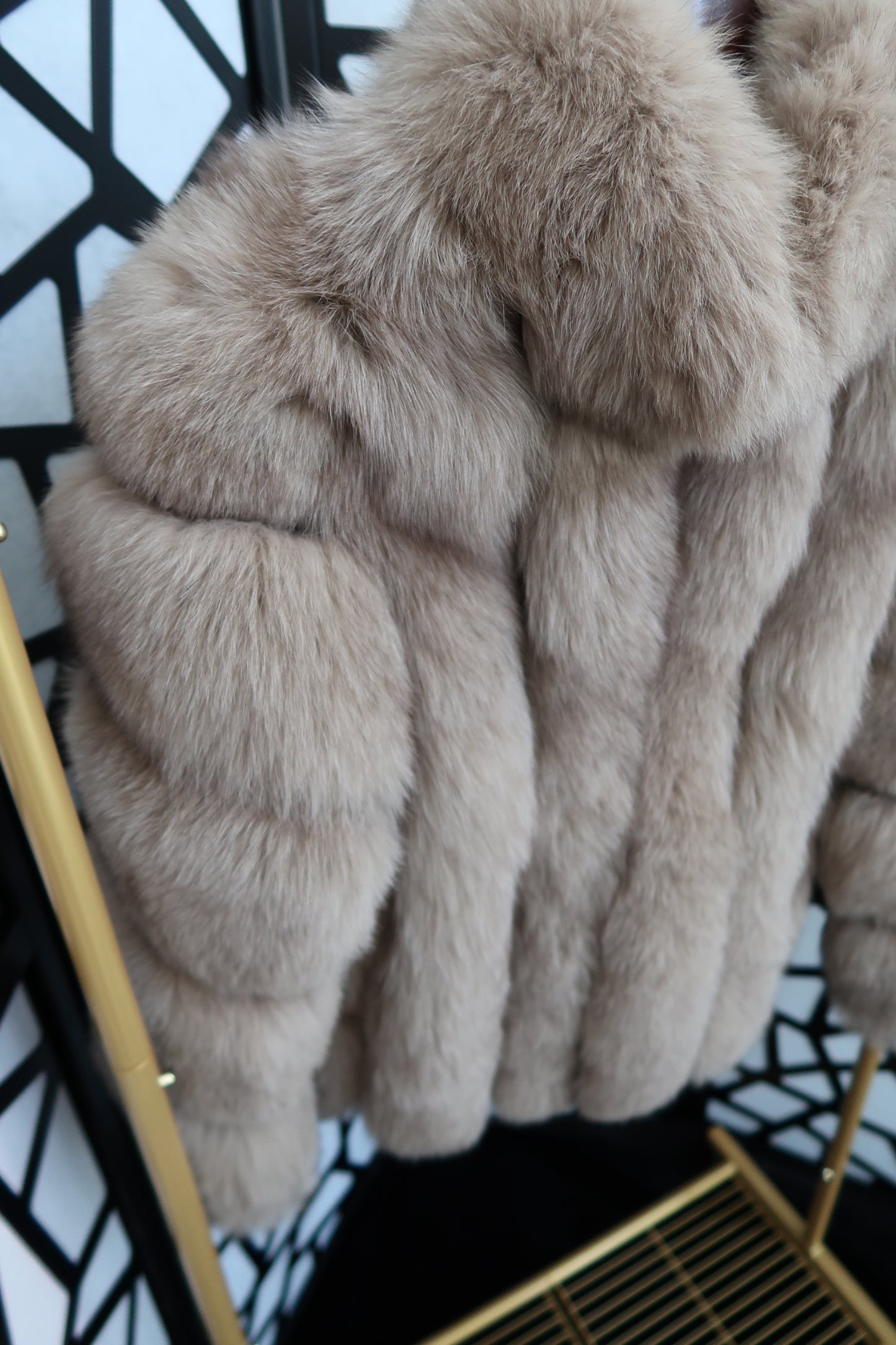 “Zurich” Fox Fur Coat