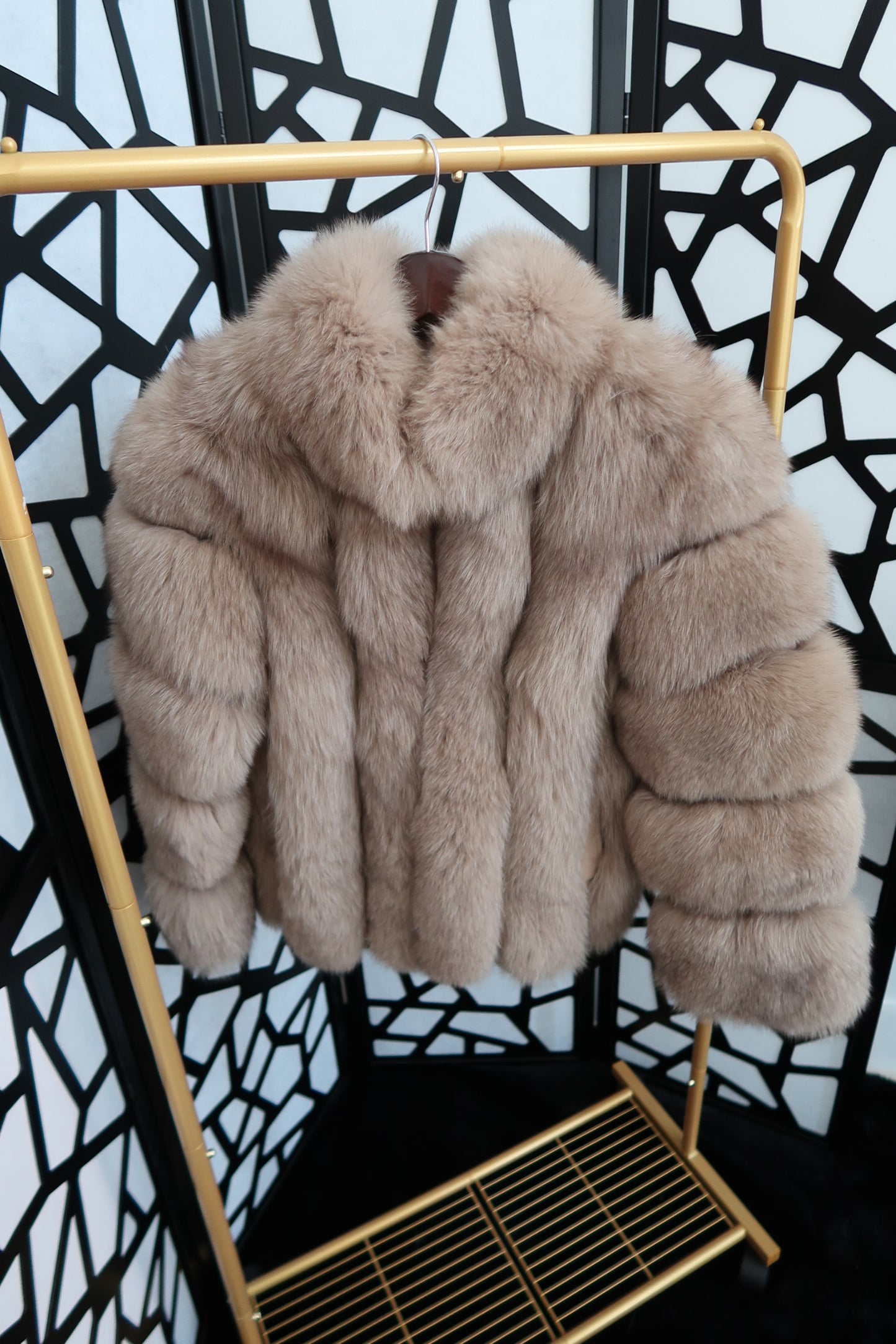 “Zurich” Fox Fur Coat