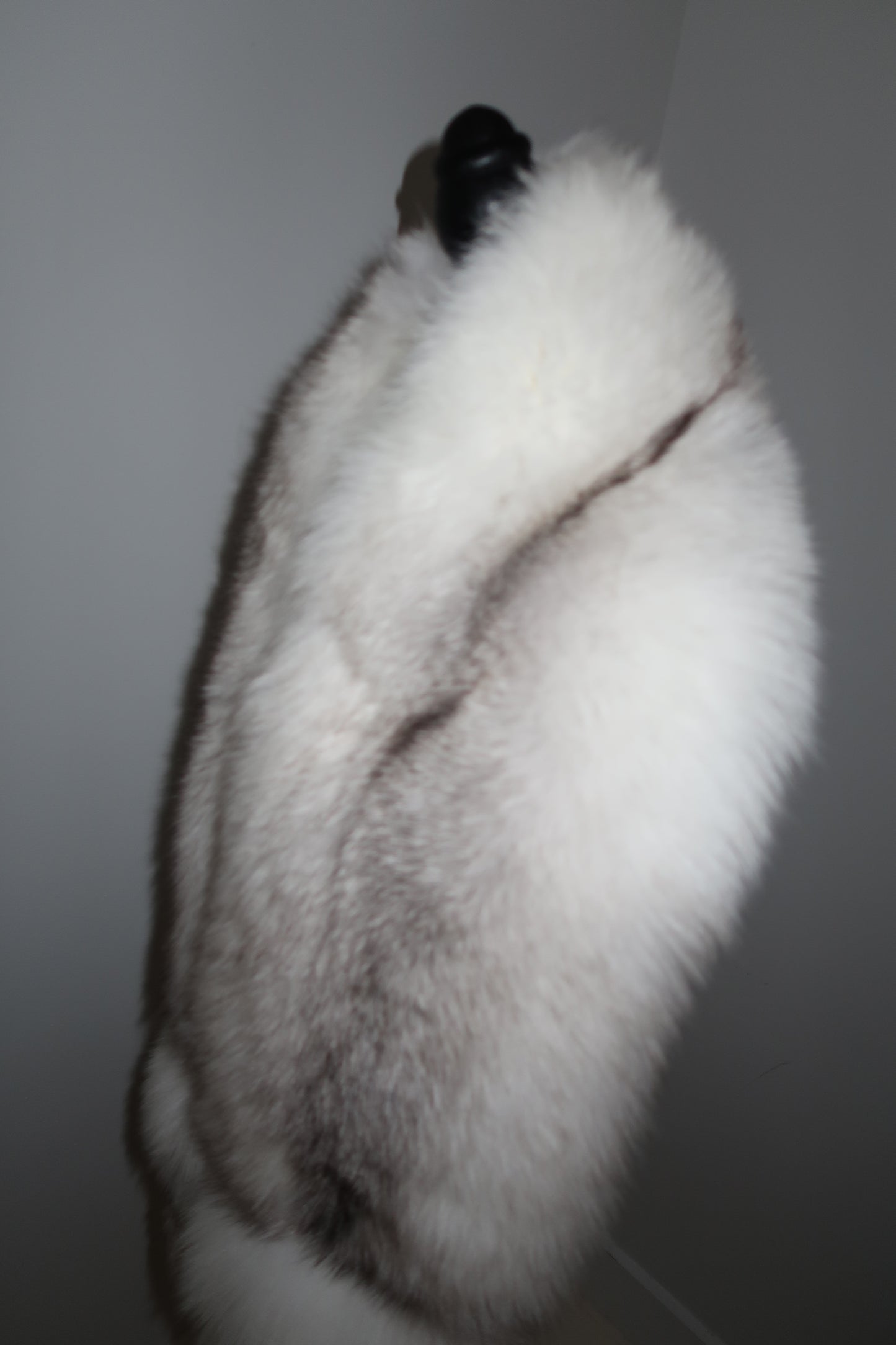 Fox Fur Scarf with Pockets