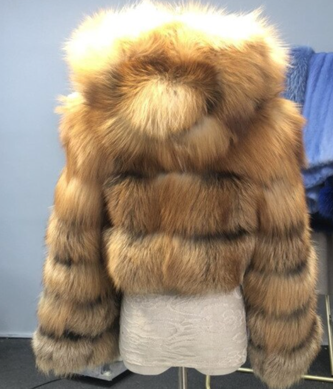 "Hollywood" Coat with a Hood